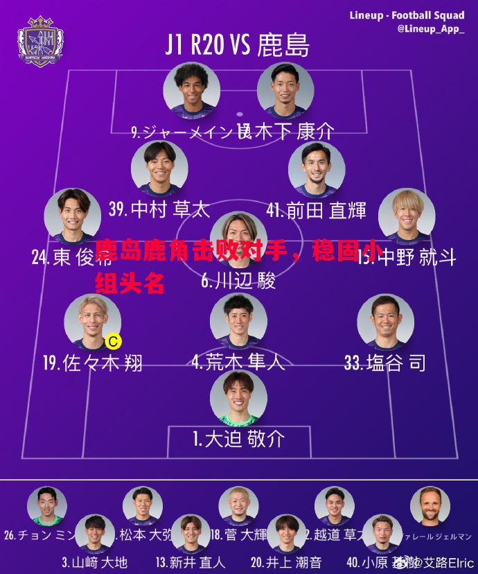 英国威廉希尔-鹿岛鹿角击败对手，稳固小组头名