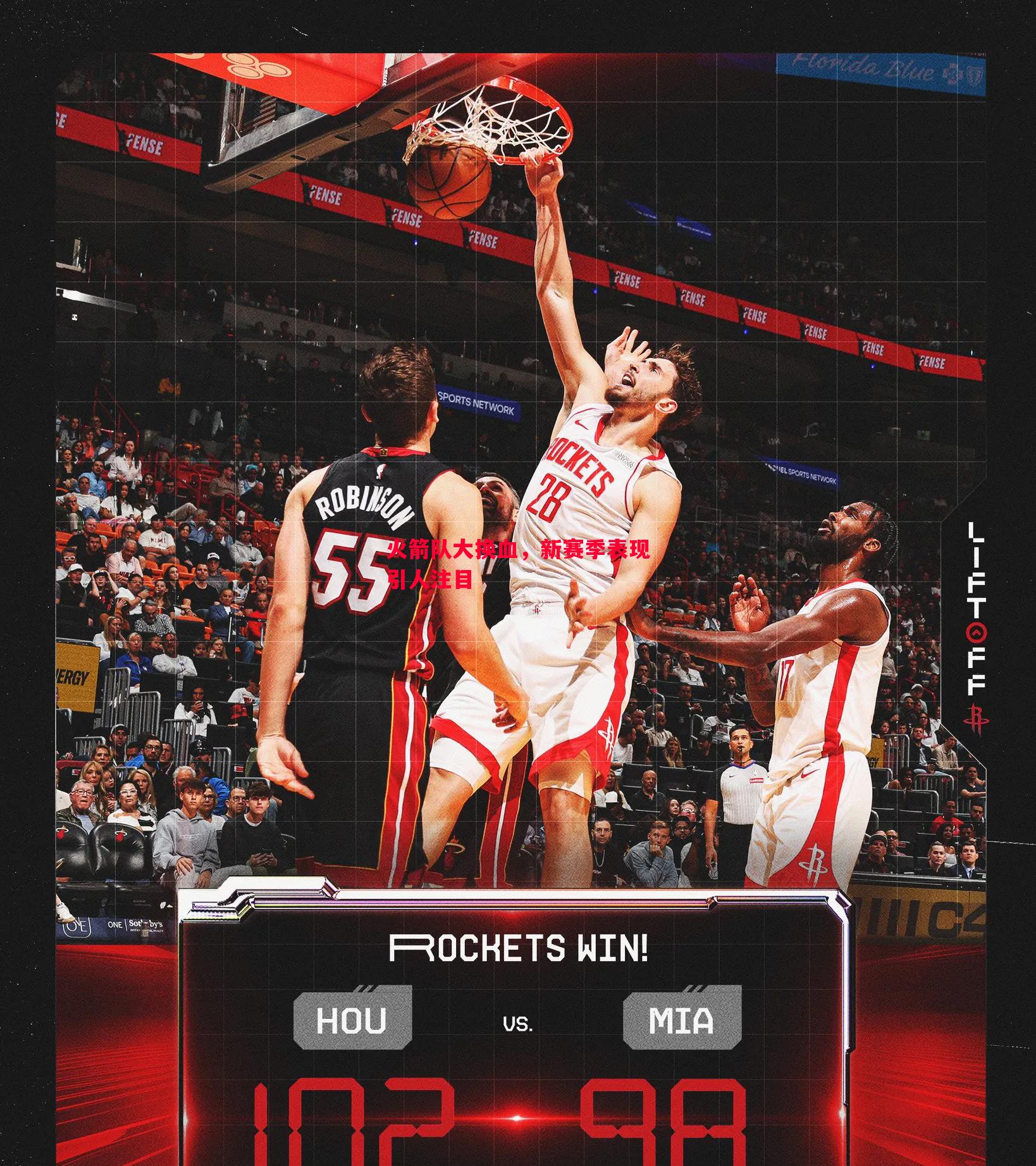 火箭队大换血,新赛季表现引人注目 火箭队大换血,新赛季表现引人注目